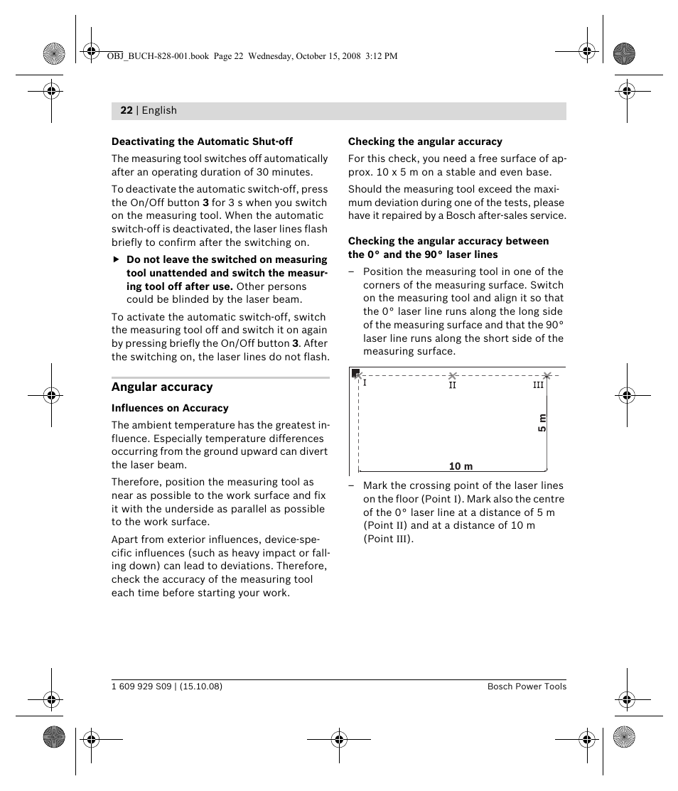 Bosch GTL 3 Professional User Manual | Page 22 / 368