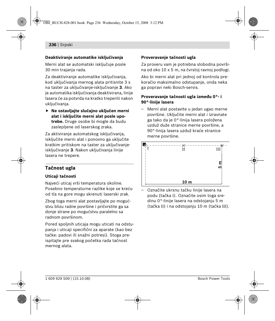 Bosch GTL 3 Professional User Manual | Page 236 / 368