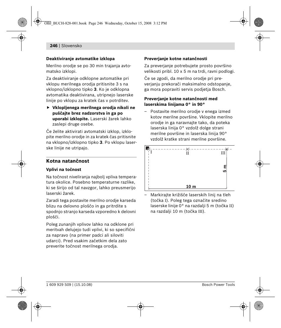 Bosch GTL 3 Professional User Manual | Page 246 / 368