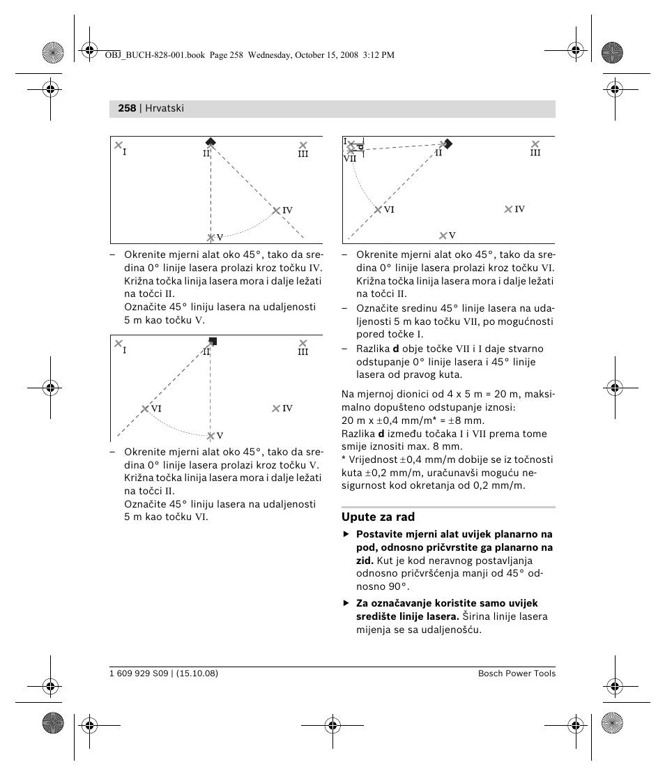 Bosch GTL 3 Professional User Manual | Page 258 / 368