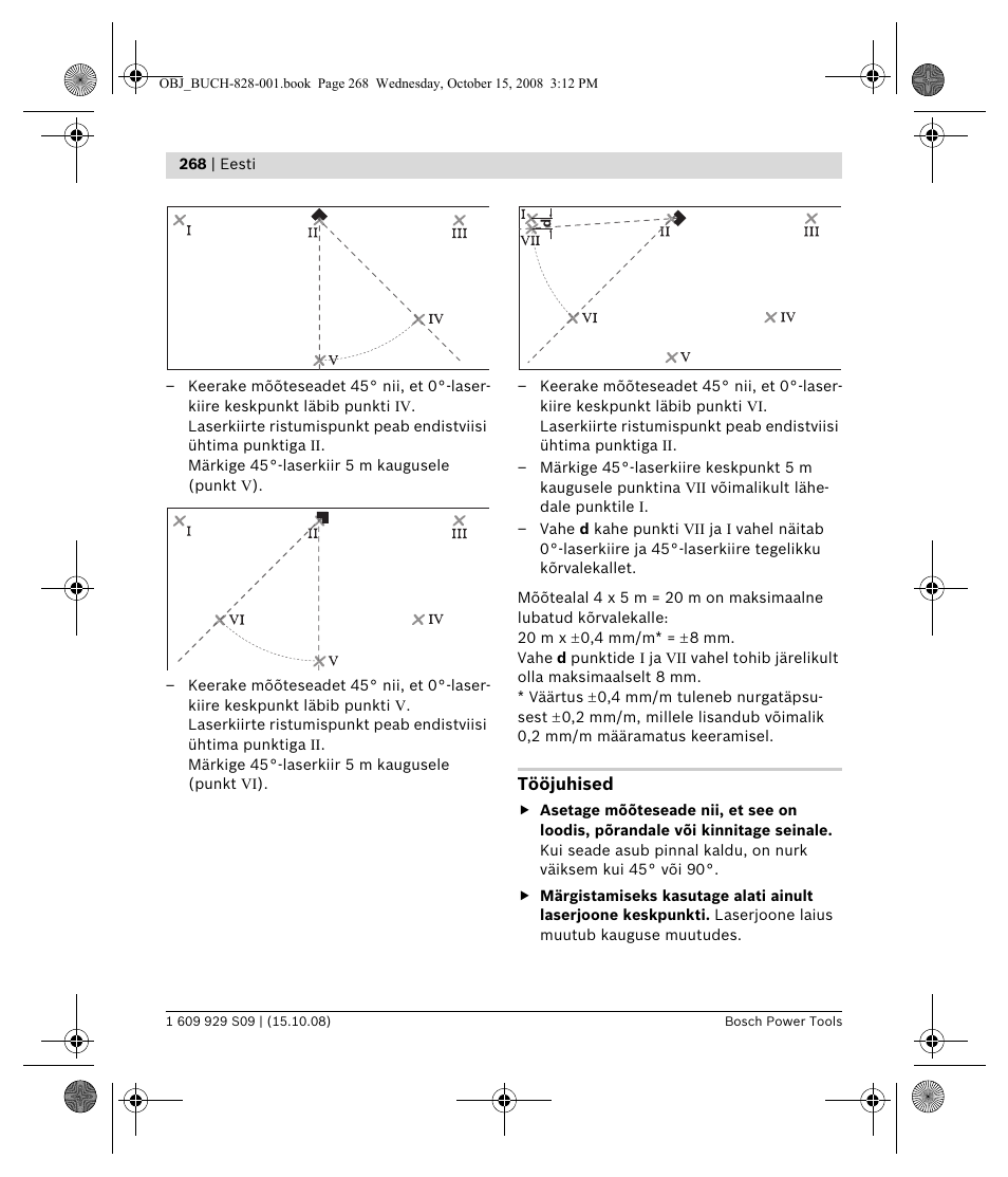 Bosch GTL 3 Professional User Manual | Page 268 / 368