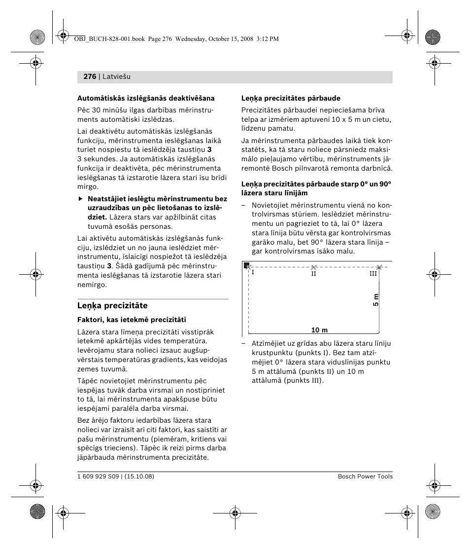 Bosch GTL 3 Professional User Manual | Page 276 / 368