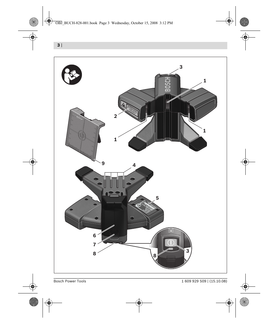Bosch GTL 3 Professional User Manual | Page 3 / 368