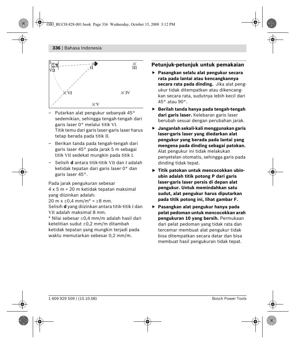 Bosch GTL 3 Professional User Manual | Page 336 / 368