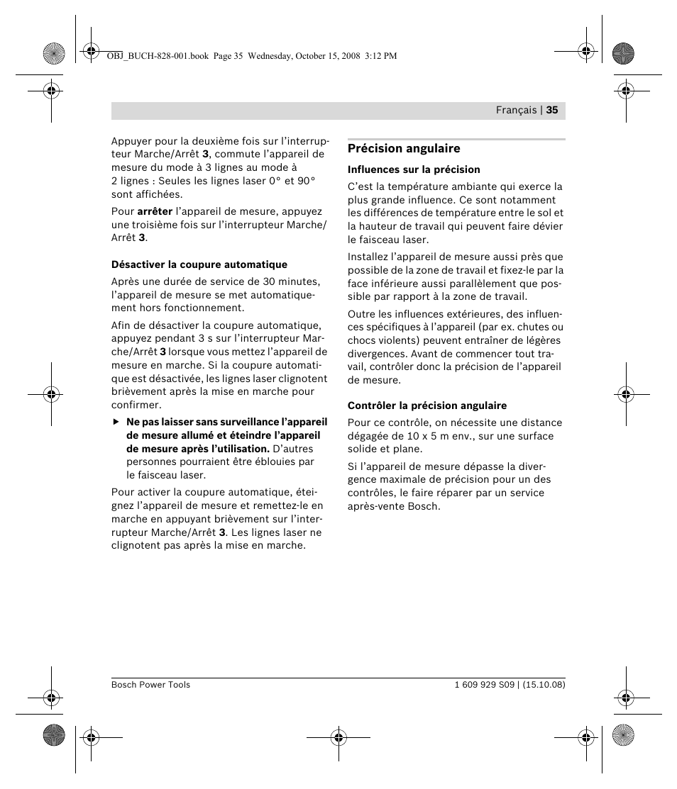 Bosch GTL 3 Professional User Manual | Page 35 / 368