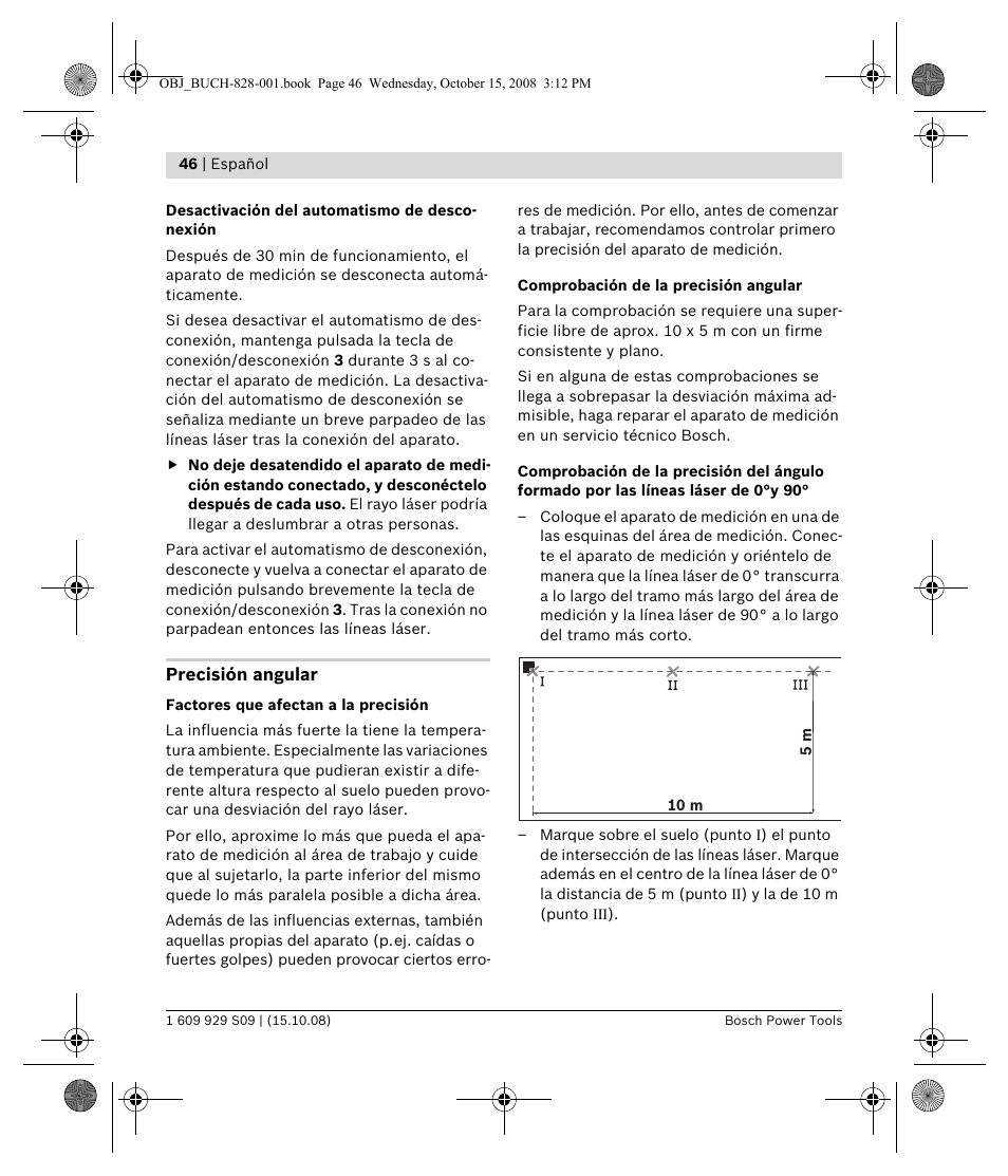 Bosch GTL 3 Professional User Manual | Page 46 / 368