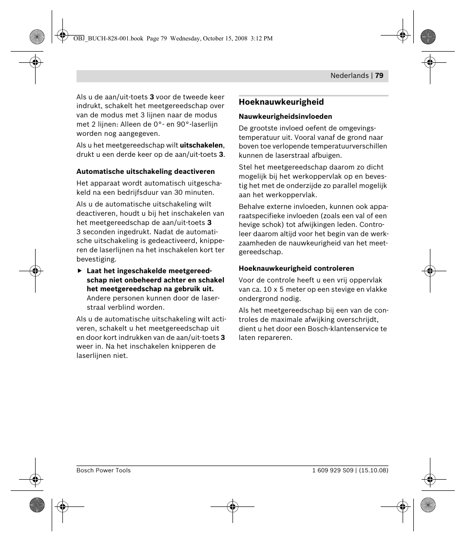 Bosch GTL 3 Professional User Manual | Page 79 / 368