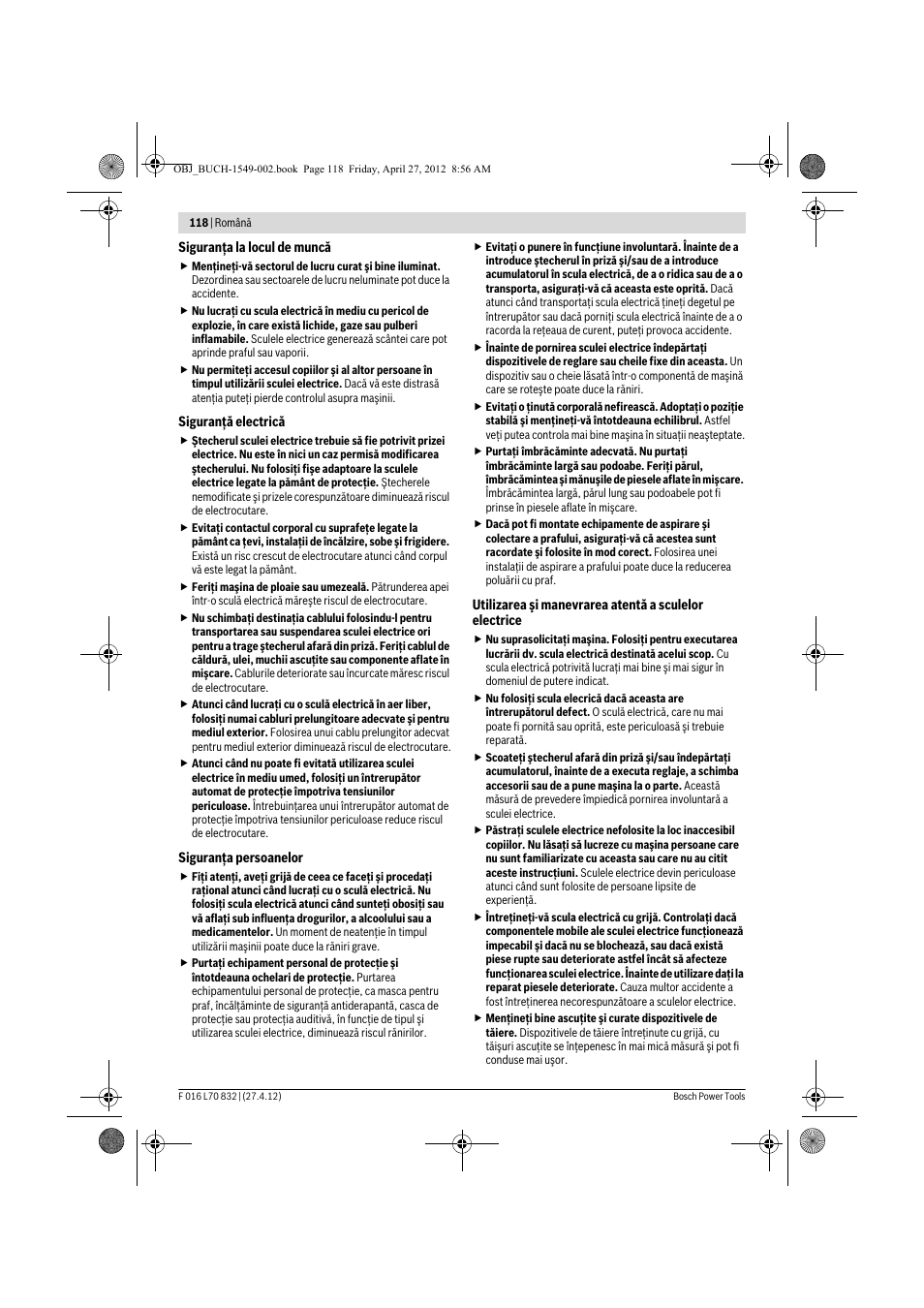 Bosch AHS 45-26 User Manual | Page 118 / 168