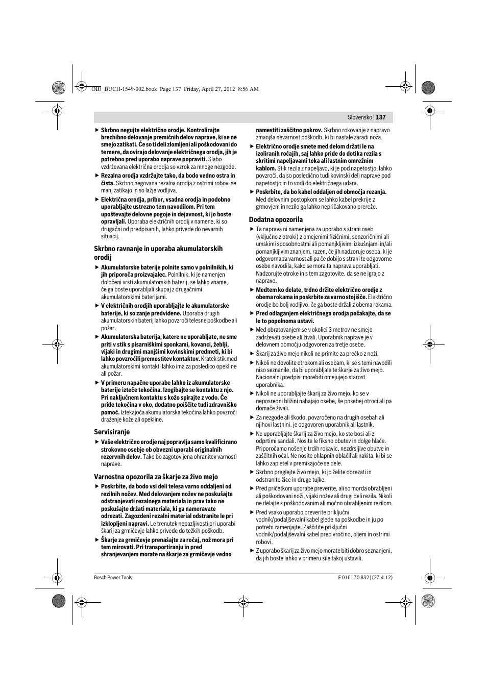 Bosch AHS 45-26 User Manual | Page 137 / 168