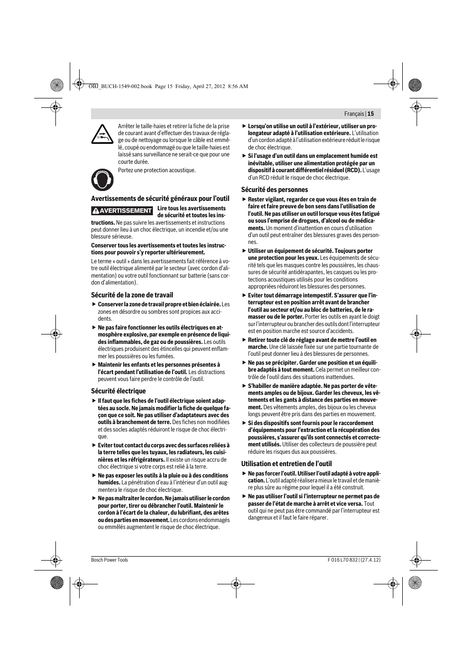 Bosch AHS 45-26 User Manual | Page 15 / 168