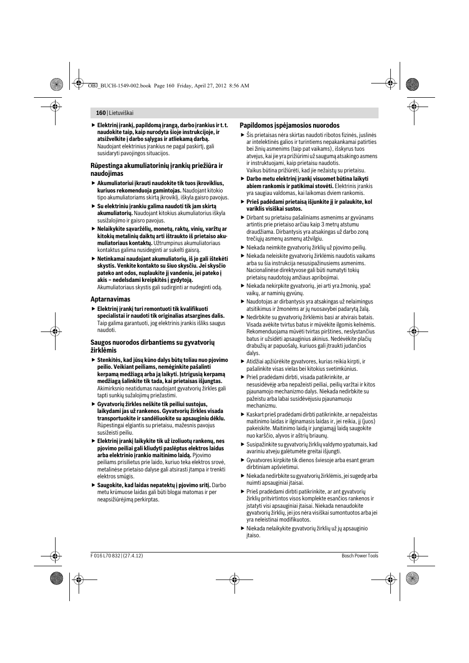 Bosch AHS 45-26 User Manual | Page 160 / 168