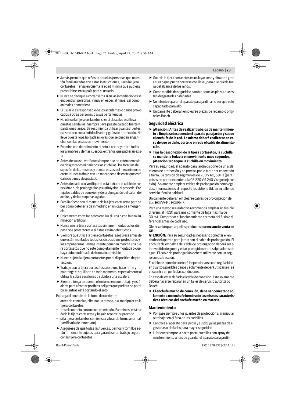 Bosch AHS 45-26 User Manual | Page 23 / 168