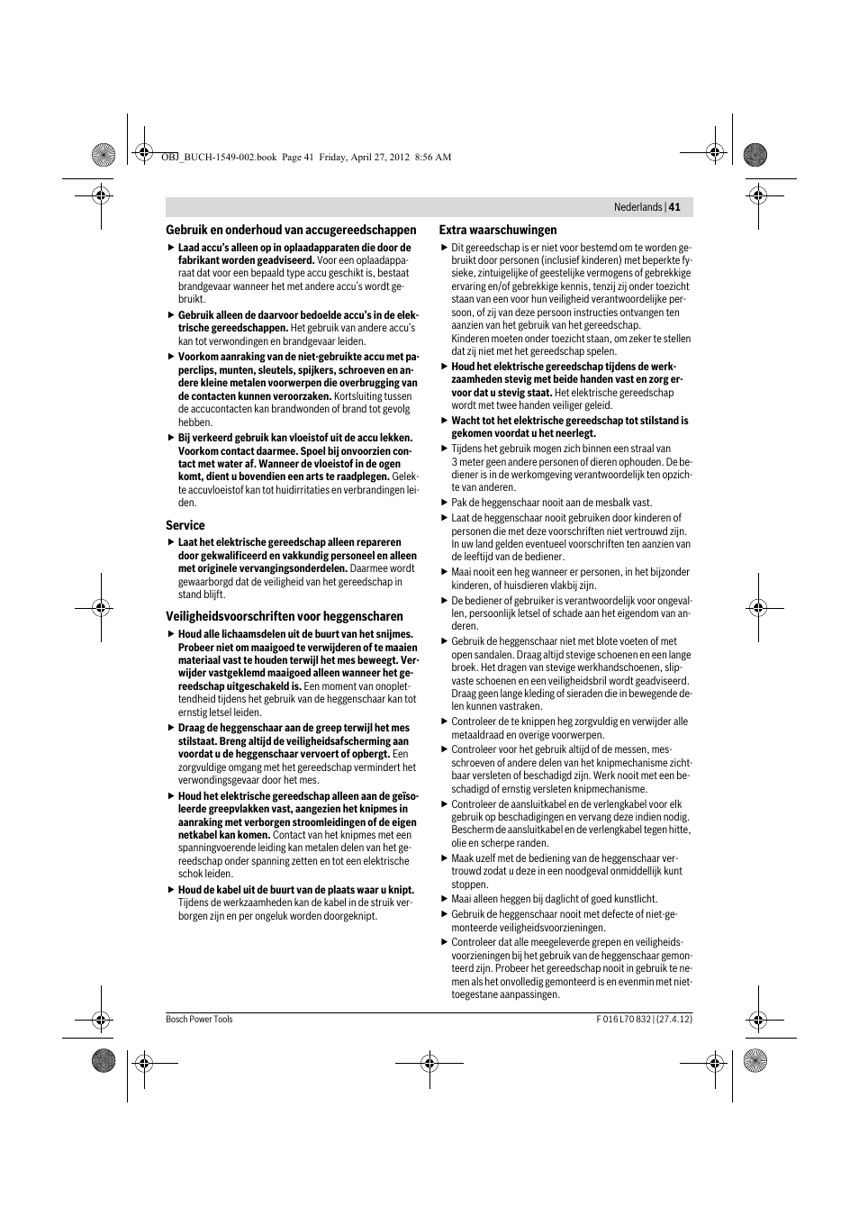 Bosch AHS 45-26 User Manual | Page 41 / 168