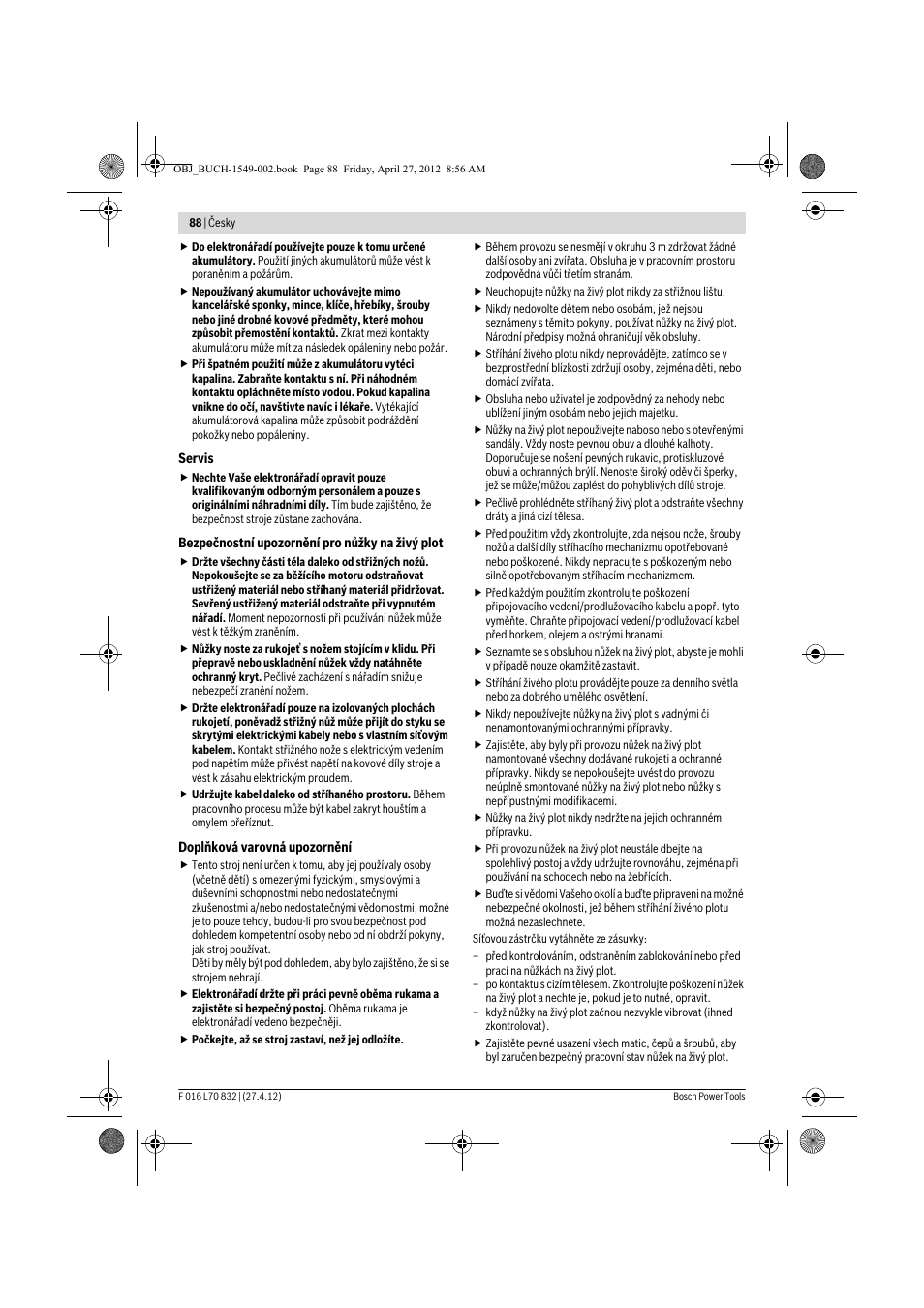 Bosch AHS 45-26 User Manual | Page 88 / 168