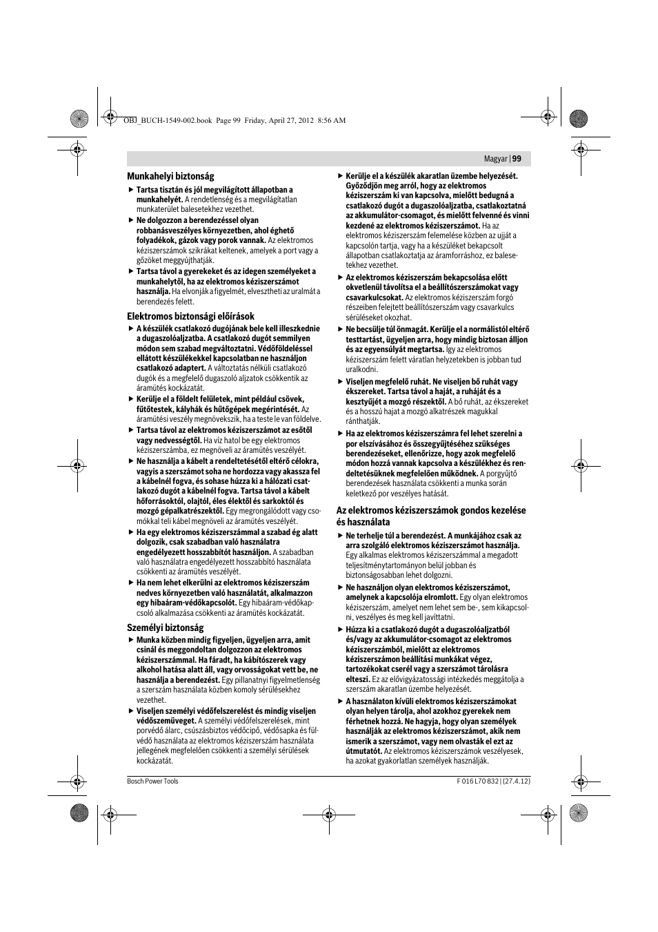 Bosch AHS 45-26 User Manual | Page 99 / 168