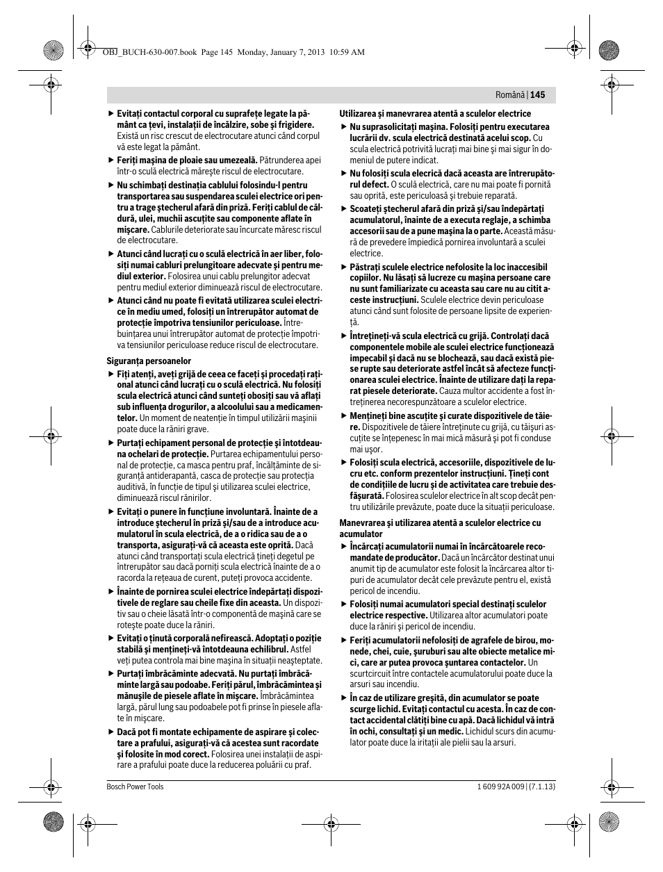 Bosch GOP 10,8 V-LI Professional User Manual | Page 145 / 215