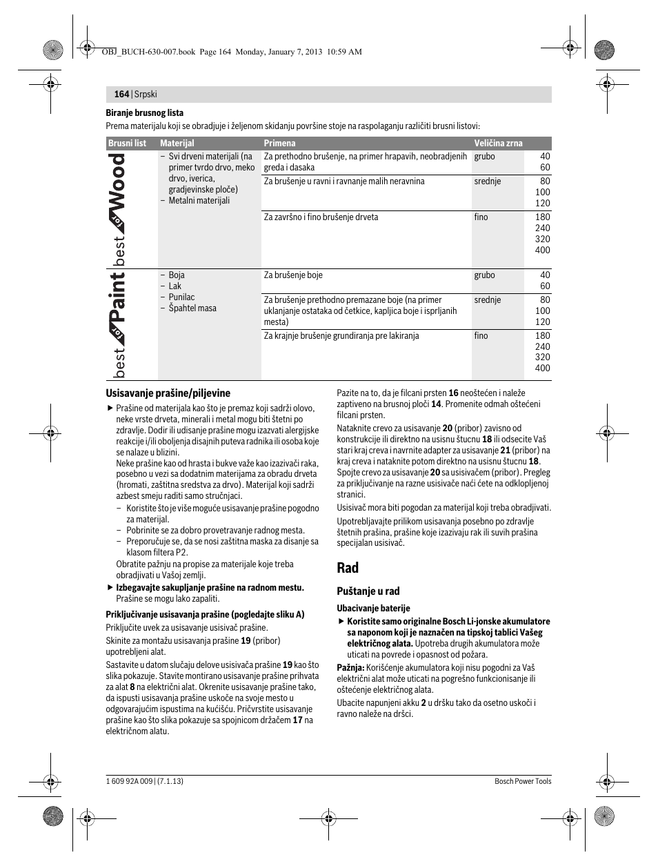 Bosch GOP 10,8 V-LI Professional User Manual | Page 164 / 215