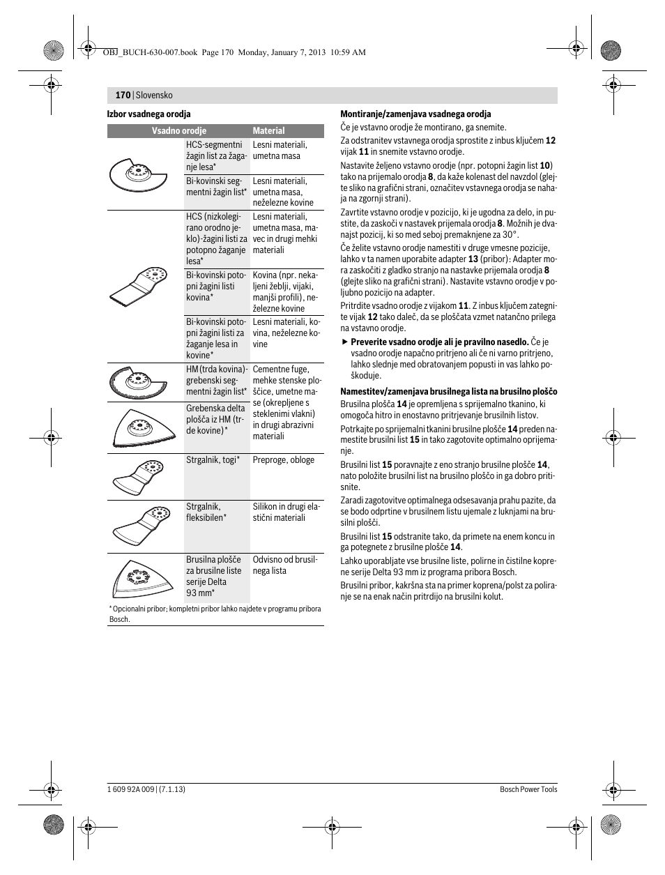 Bosch GOP 10,8 V-LI Professional User Manual | Page 170 / 215