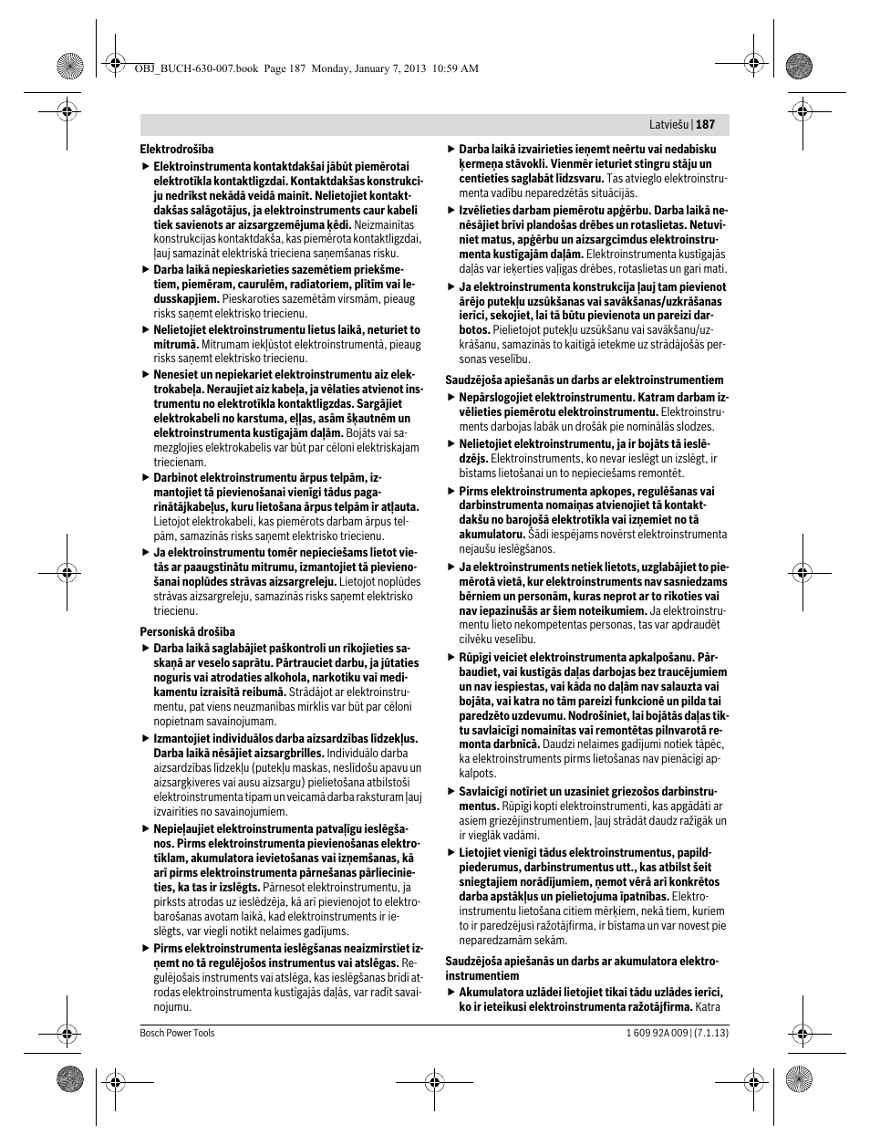 Bosch GOP 10,8 V-LI Professional User Manual | Page 187 / 215