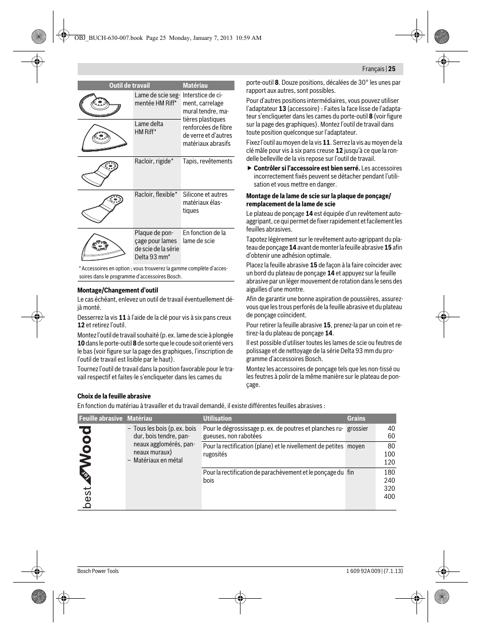 Bosch GOP 10,8 V-LI Professional User Manual | Page 25 / 215