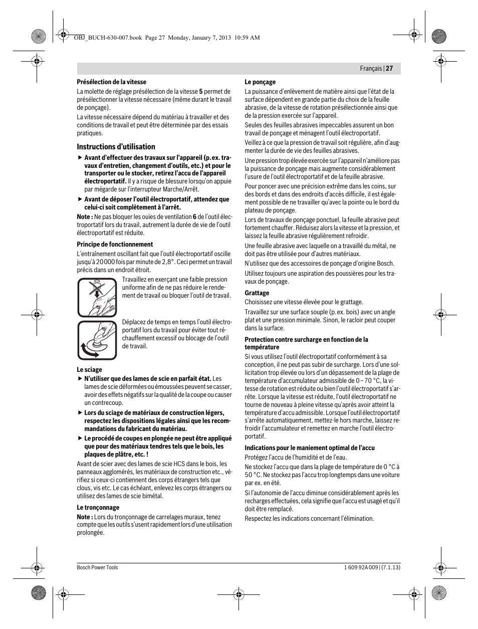Bosch GOP 10,8 V-LI Professional User Manual | Page 27 / 215