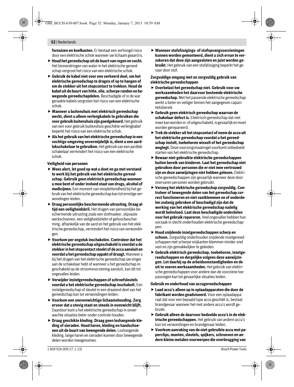 Bosch GOP 10,8 V-LI Professional User Manual | Page 52 / 215