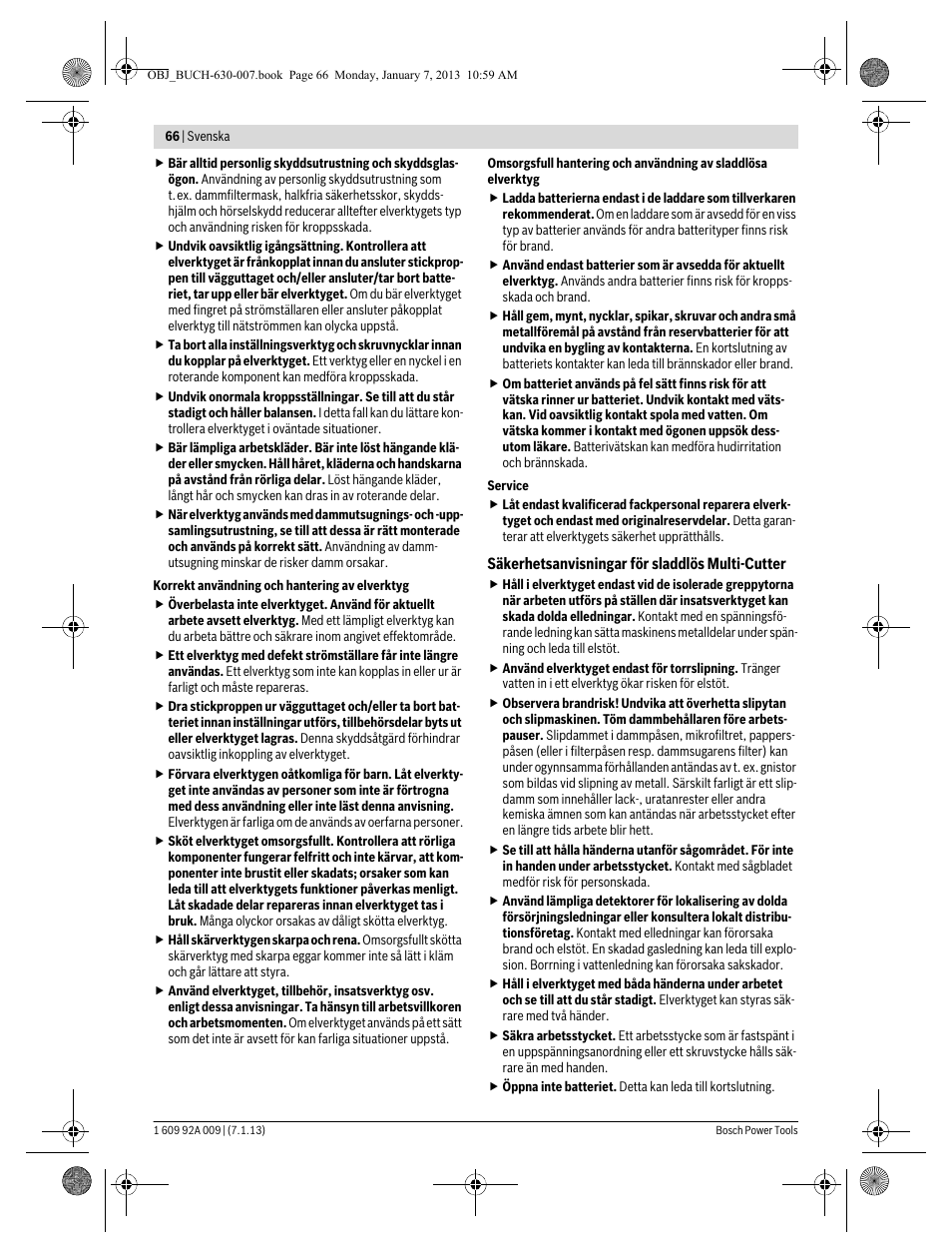 Bosch GOP 10,8 V-LI Professional User Manual | Page 66 / 215