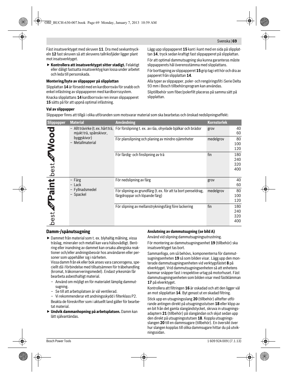 Bosch GOP 10,8 V-LI Professional User Manual | Page 69 / 215