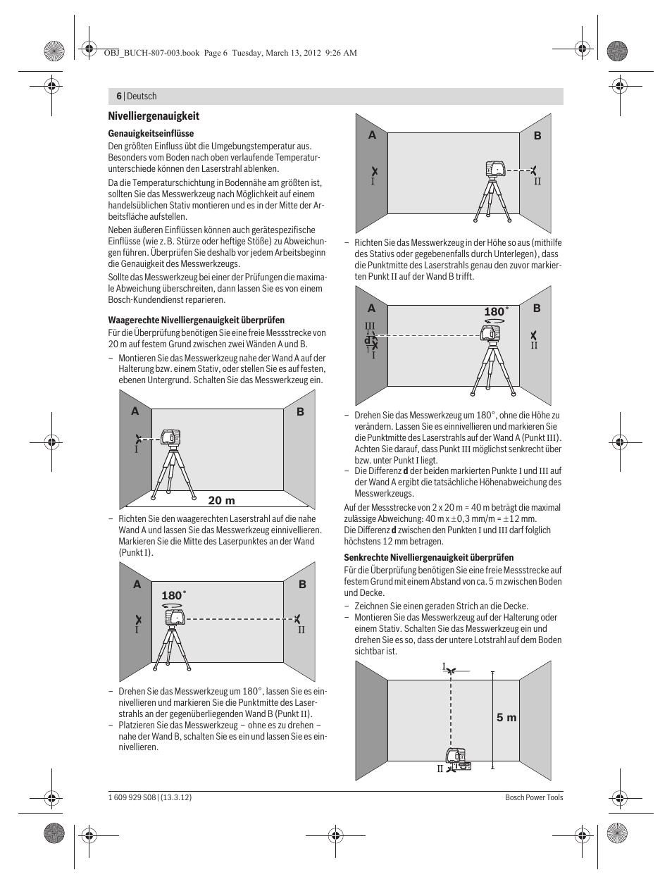 Bosch GPL 3 Professional User Manual | Page 6 / 158