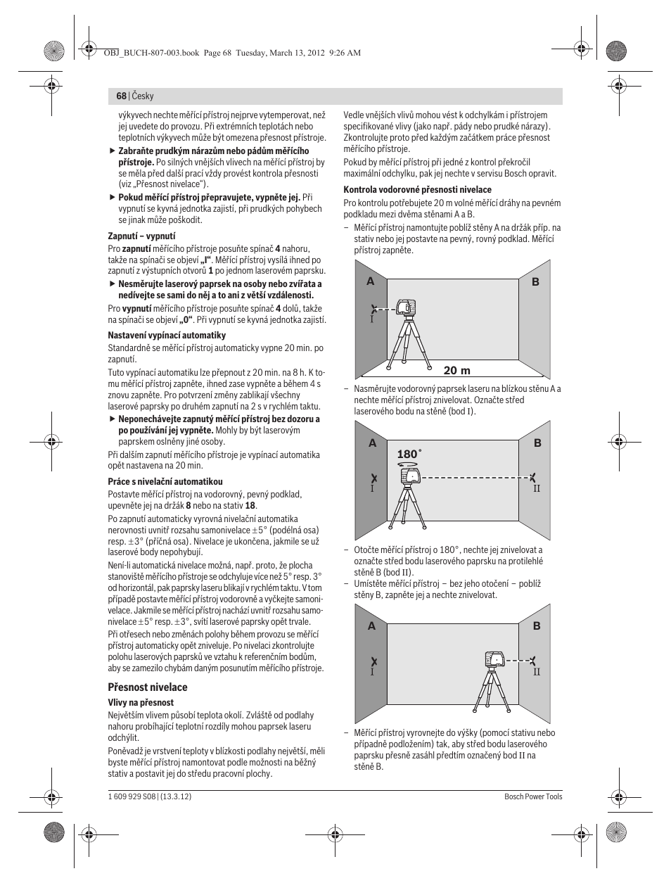 Bosch GPL 3 Professional User Manual | Page 68 / 158