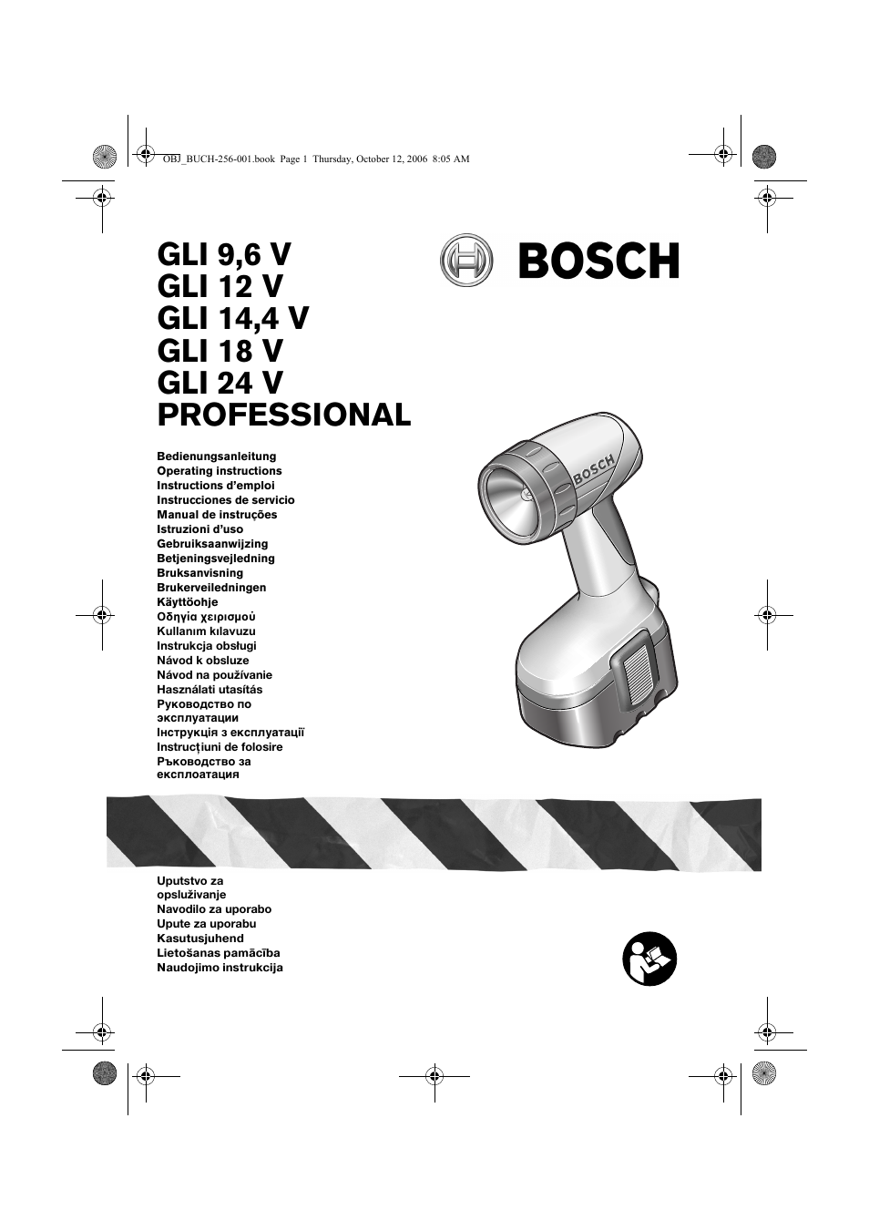 Bosch GLI 14,4 V Professional User Manual | 86 pages