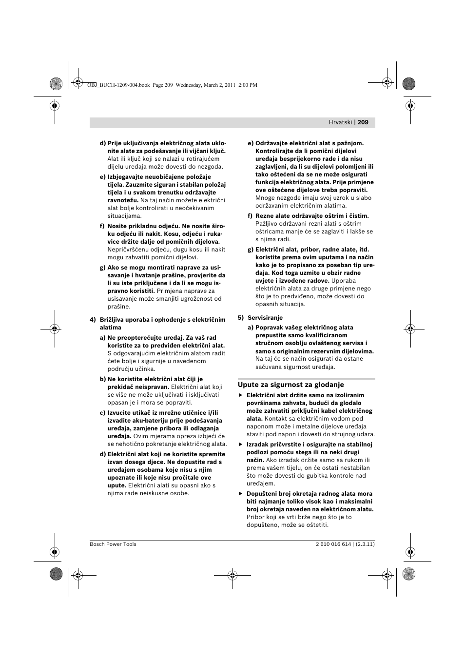 Bosch GTR 30 CE Professional User Manual | Page 209 / 256