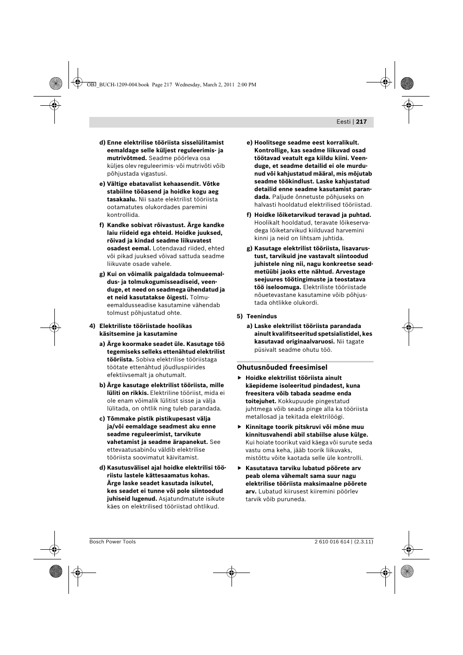 Bosch GTR 30 CE Professional User Manual | Page 217 / 256