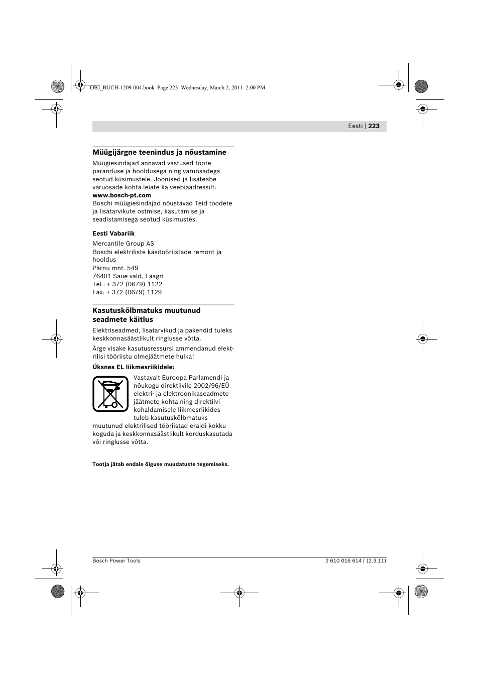 Bosch GTR 30 CE Professional User Manual | Page 223 / 256