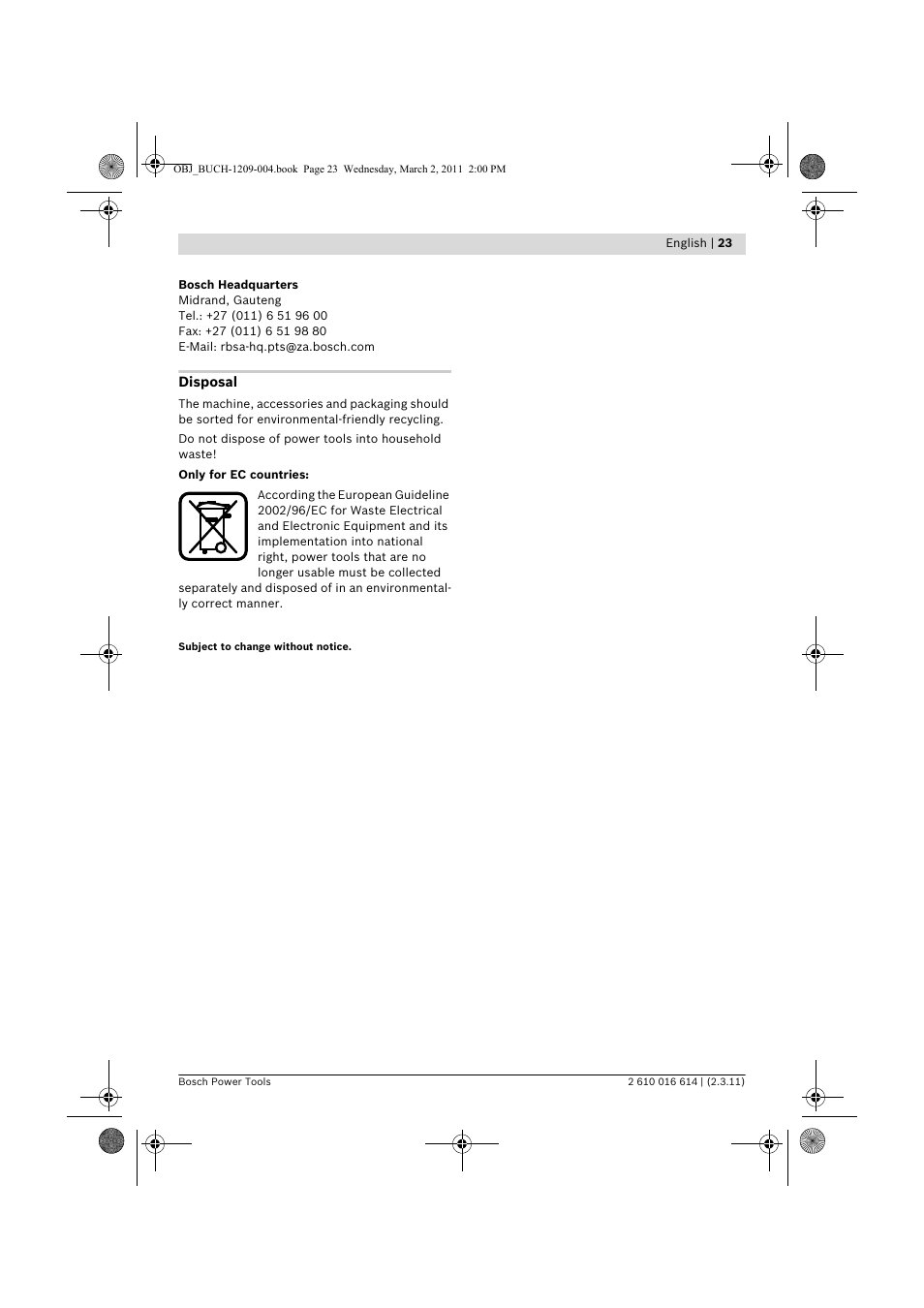 Bosch GTR 30 CE Professional User Manual | Page 23 / 256