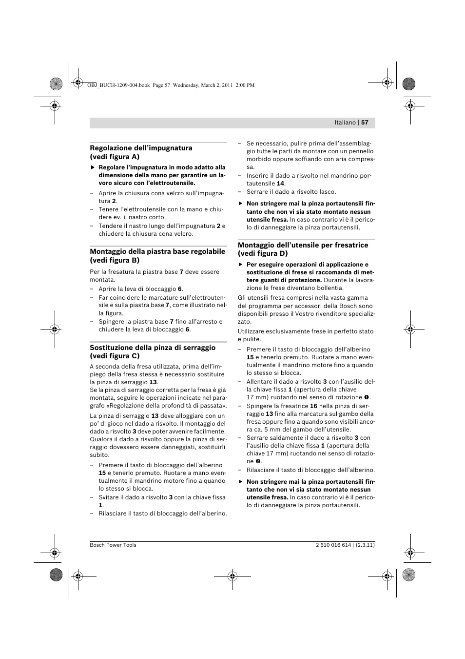 Bosch GTR 30 CE Professional User Manual | Page 57 / 256