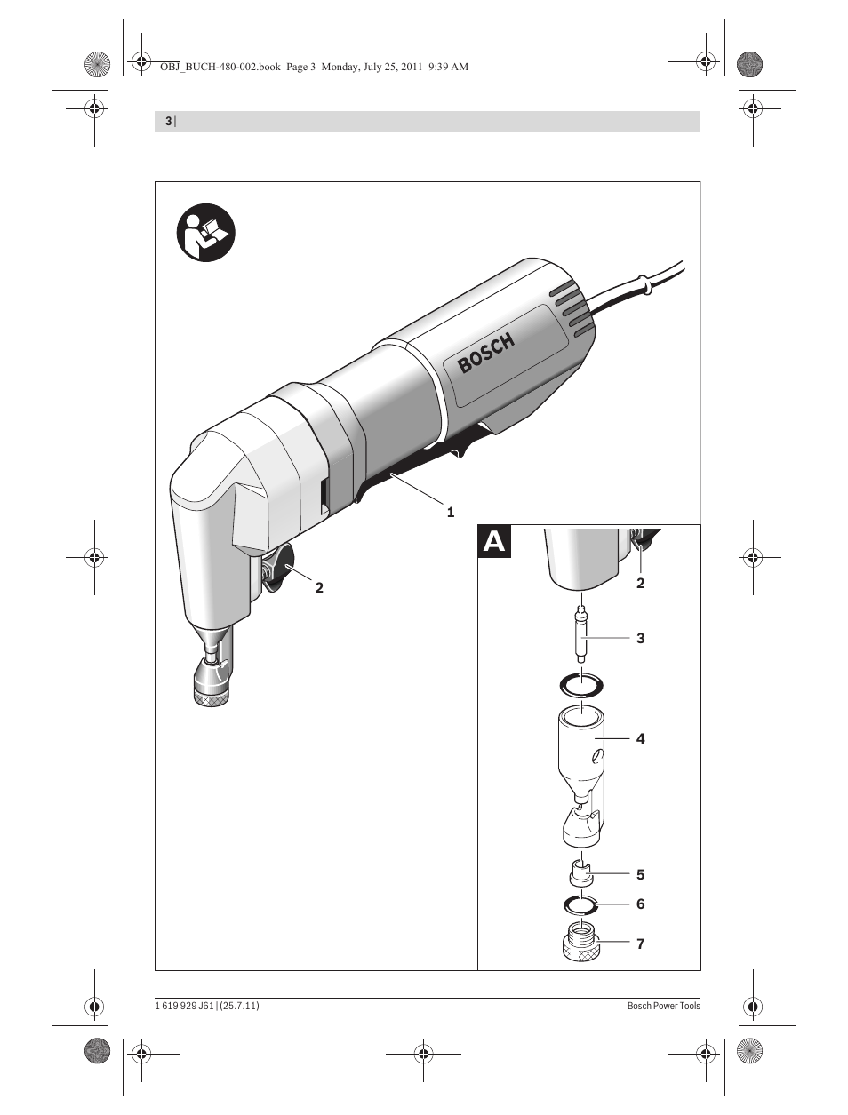 Bosch GNA 16 (SDS) Professional User Manual | Page 3 / 112