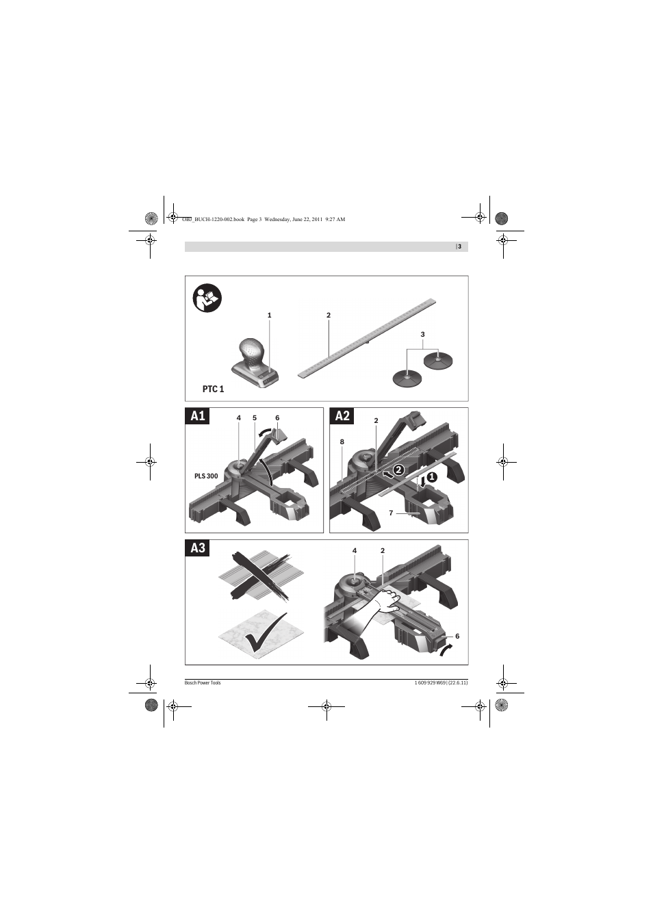 A1 a2 a3 | Bosch PTC 1 User Manual | Page 3 / 54