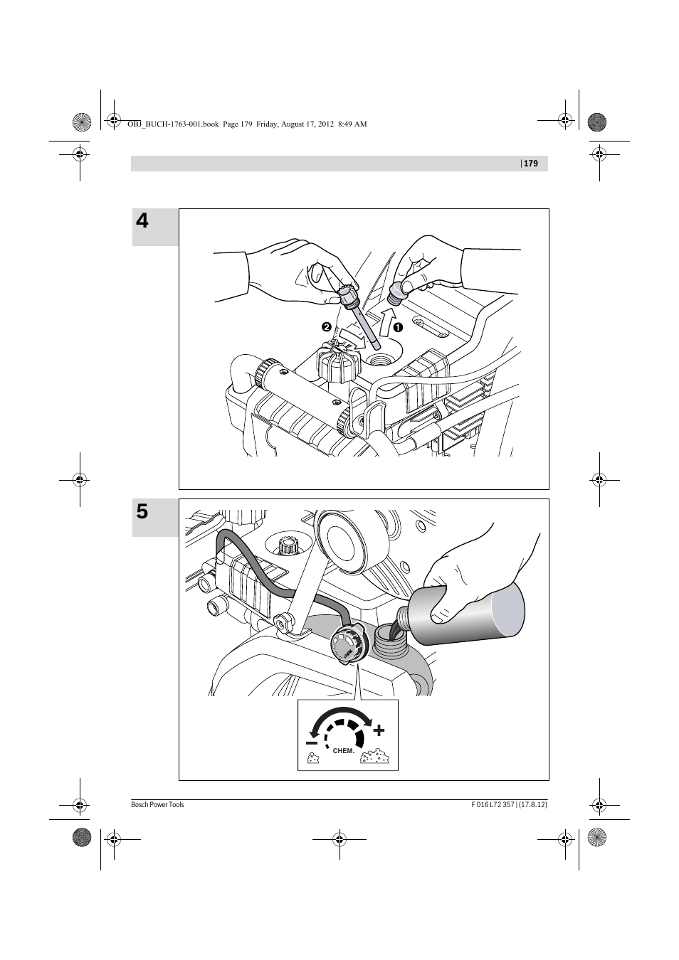 Bosch GHP 8-15 XD Professional User Manual | Page 179 / 182