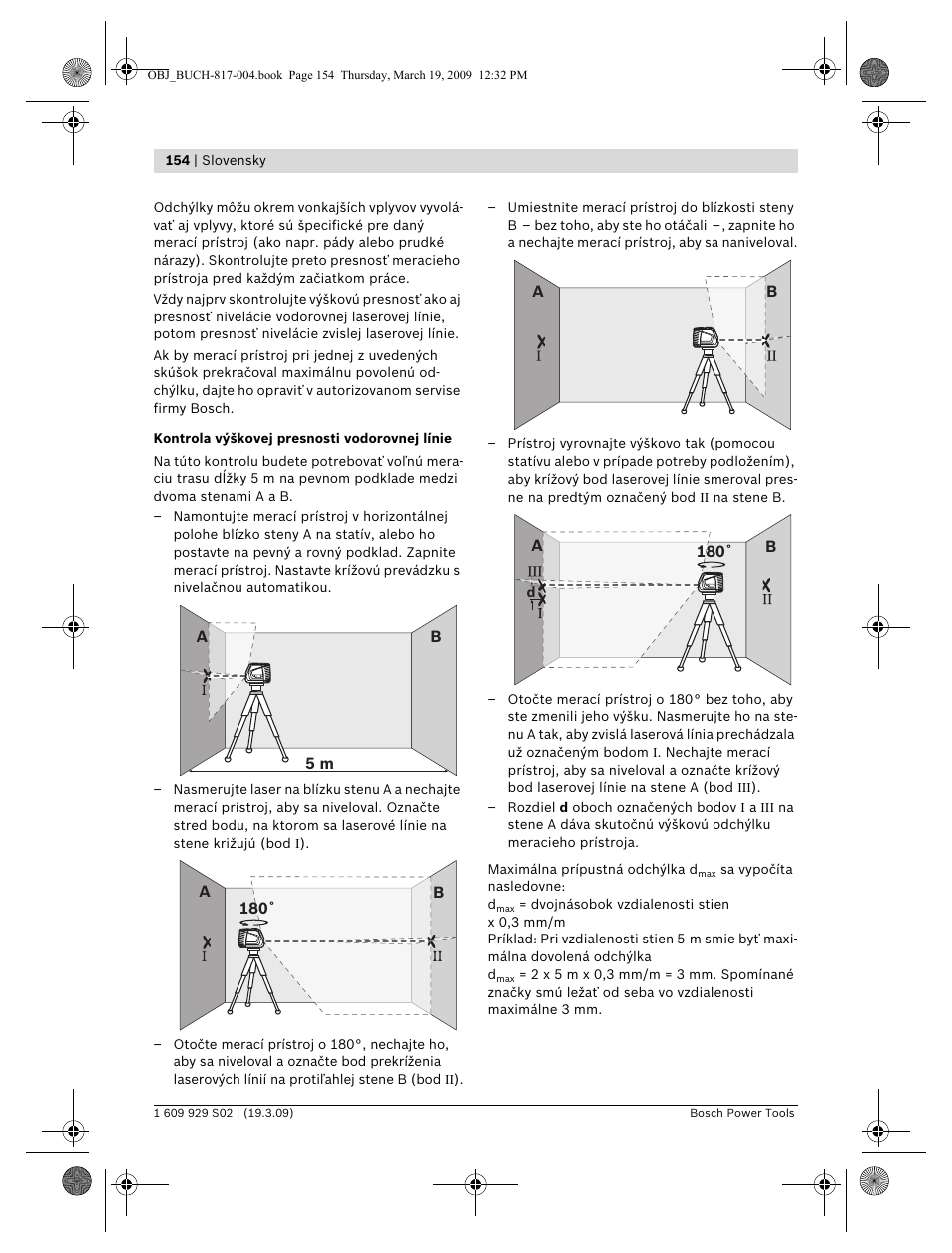 Bosch GLL 2-50 Professional User Manual | Page 154 / 333