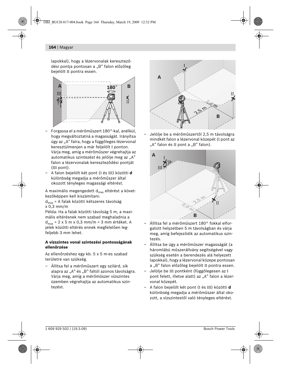 Bosch GLL 2-50 Professional User Manual | Page 164 / 333