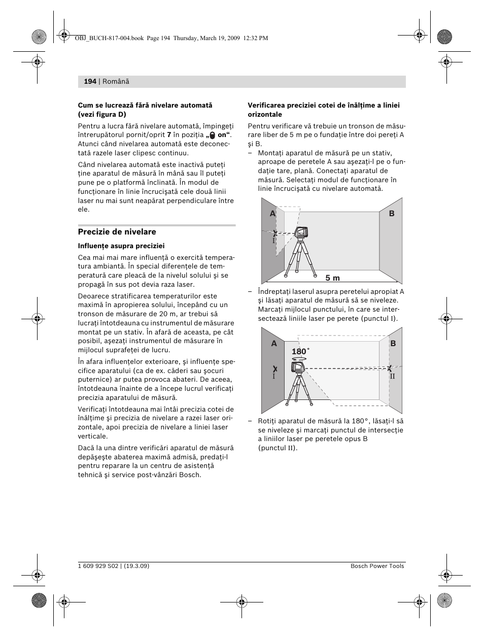 Bosch GLL 2-50 Professional User Manual | Page 194 / 333