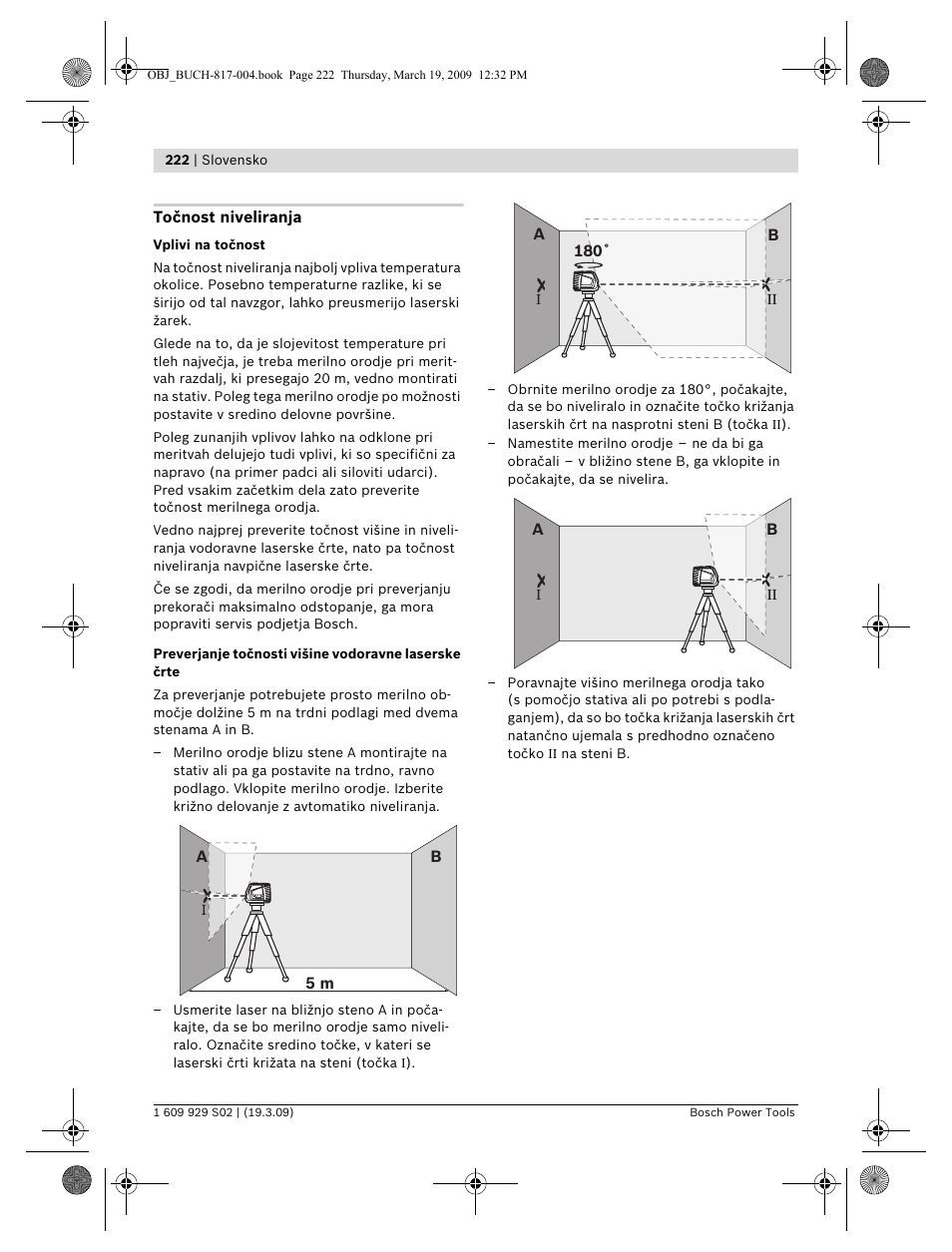 Bosch GLL 2-50 Professional User Manual | Page 222 / 333