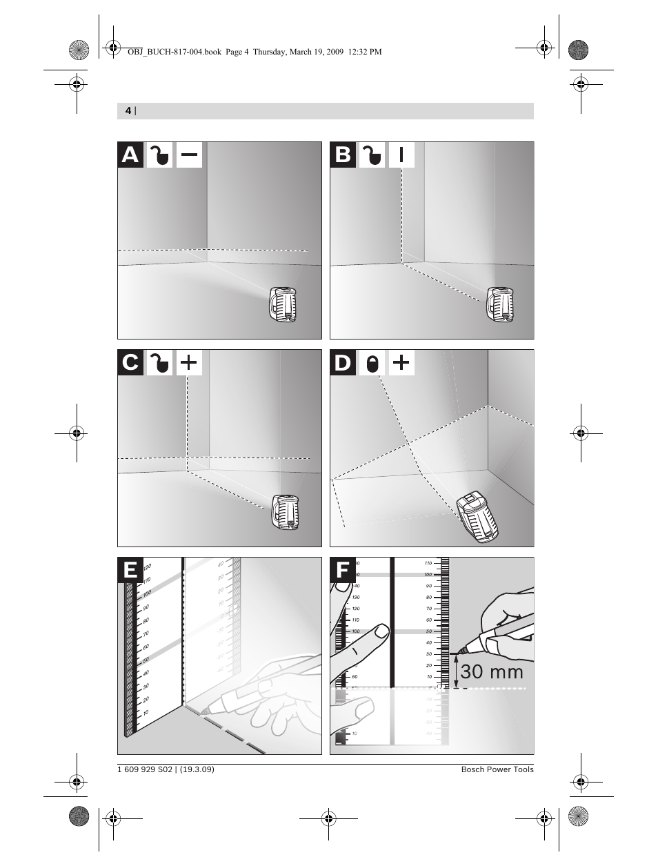 Bosch GLL 2-50 Professional User Manual | Page 4 / 333