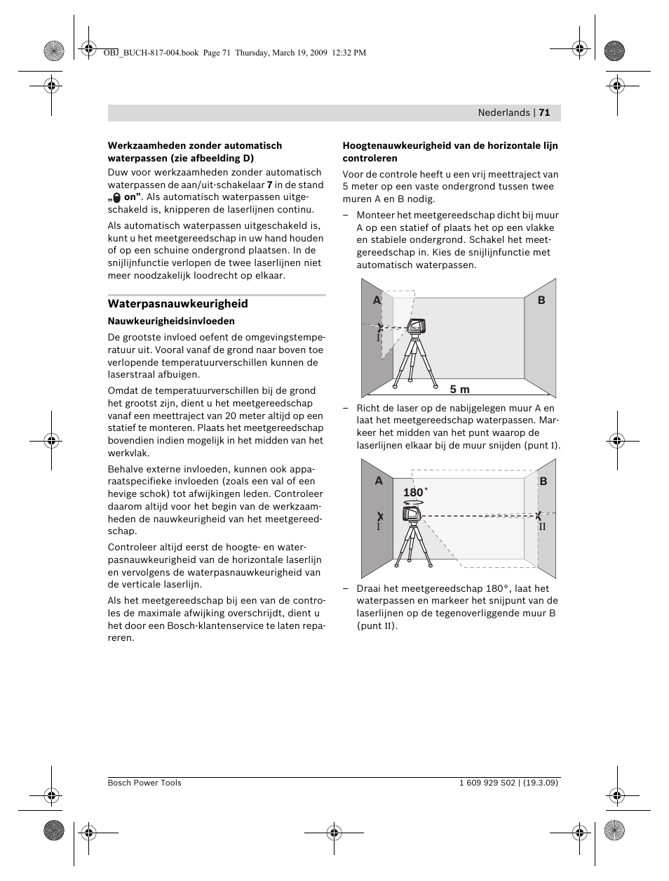 Bosch GLL 2-50 Professional User Manual | Page 71 / 333