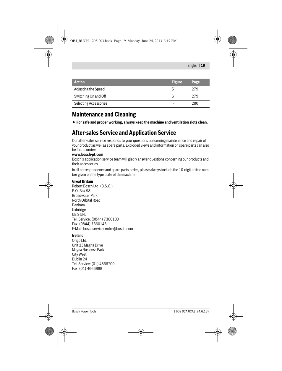 Maintenance and cleaning, After-sales service and application service | Bosch GSR Mx2Drive  Professional User Manual | Page 19 / 280