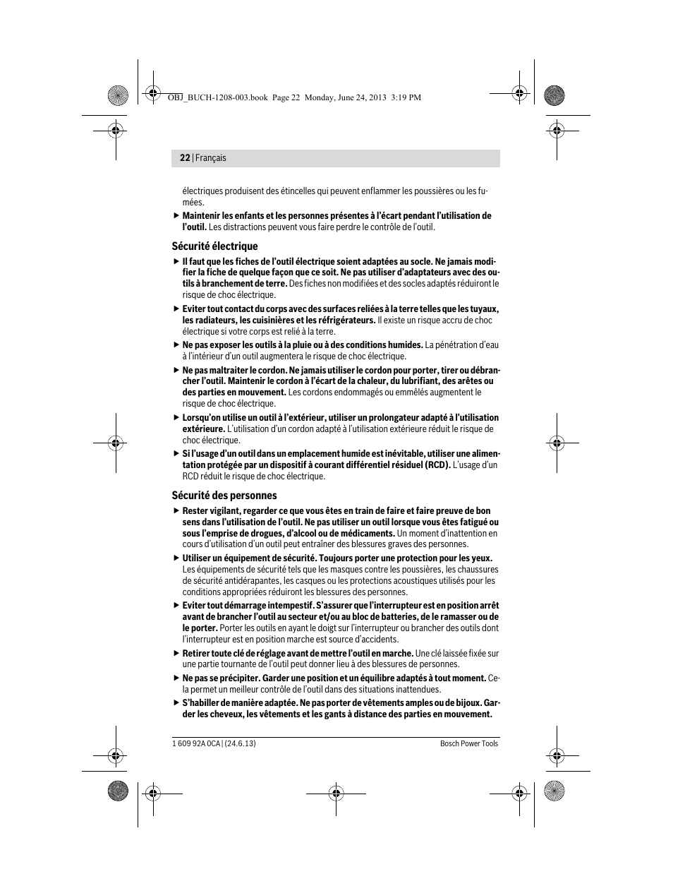 Bosch GSR Mx2Drive  Professional User Manual | Page 22 / 280
