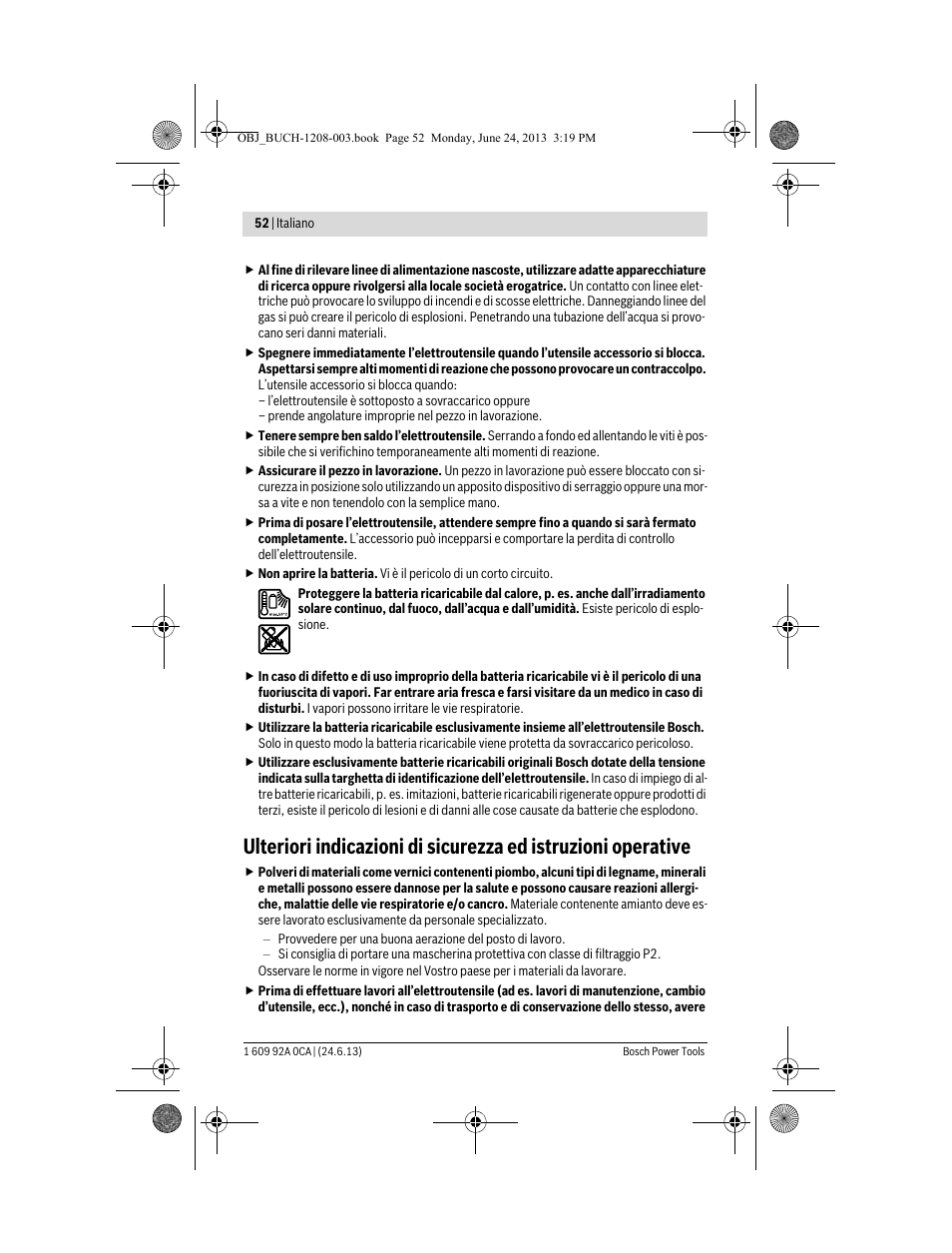 Bosch GSR Mx2Drive  Professional User Manual | Page 52 / 280
