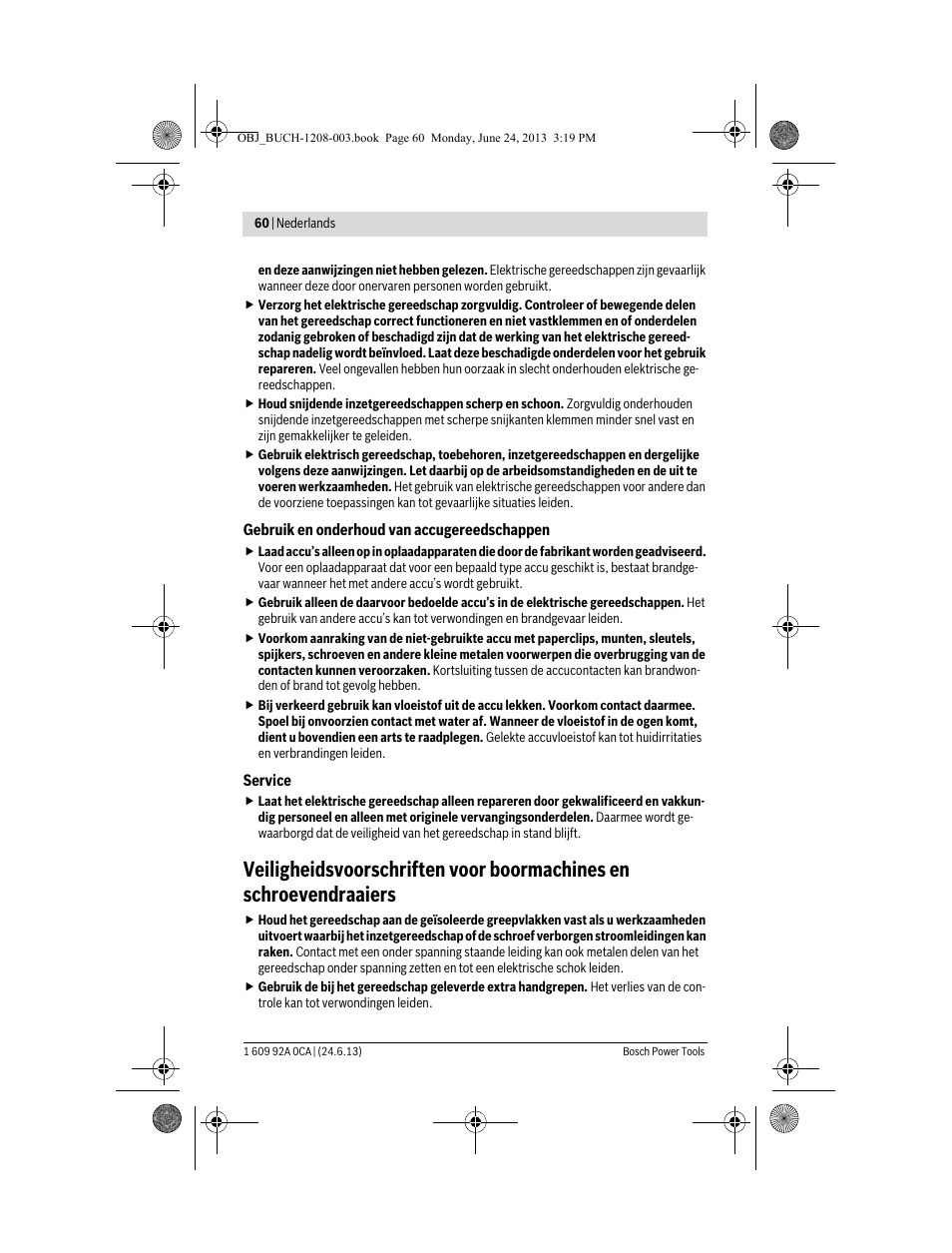 Bosch GSR Mx2Drive  Professional User Manual | Page 60 / 280