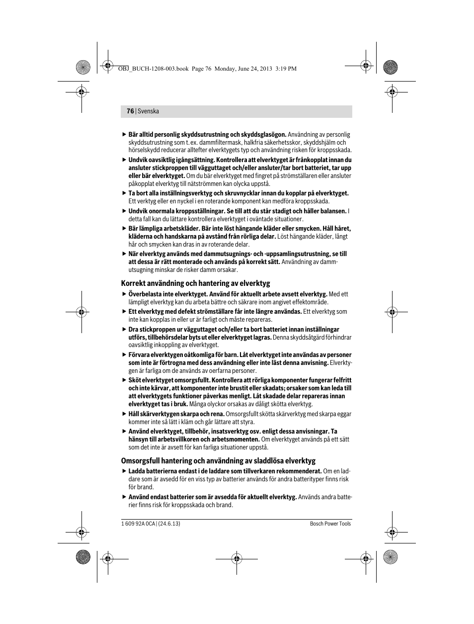 Bosch GSR Mx2Drive  Professional User Manual | Page 76 / 280